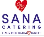 Ein Anwender des Smiley Terminal Systems ist Sana Catering in Österreich. Das Bild zeigt das Logo.