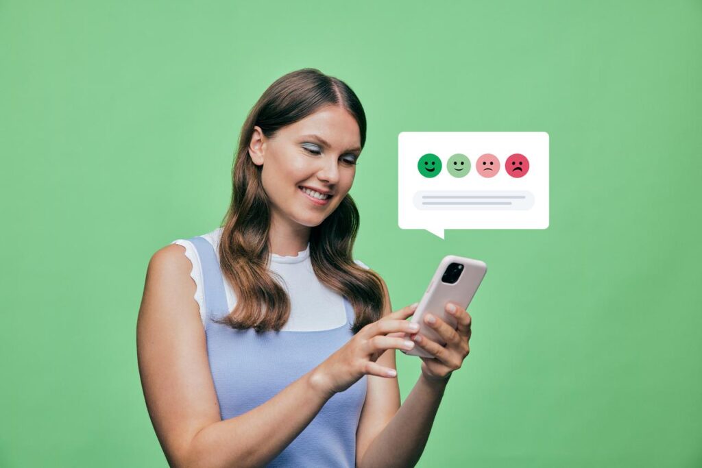 Das Smileygerät und das Feedbacksystem können Sie über uns kaufen, wenn Sie hier eine Offerte anfordern.