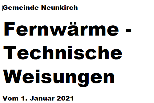 Beispiel einer Weisung im Schweizerdeutschen